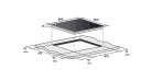 Газова варильна поверхня Fabiano FHG-R 27-95 VGH-T Ivory Фото №3