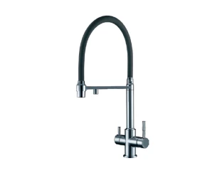 Змішувач кухонний Fabiano FKM 31.43 Inox Black