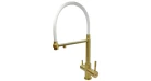 Змішувач кухонний Fabiano FKM 3143 Light Gold Фото №1