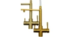 Змішувач кухонний Fabiano FKM 3143 Light Gold Фото №3