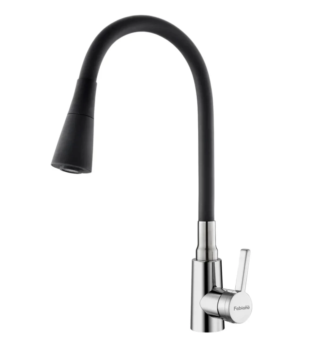 Змішувач кухонний Fabiano FKM 73 SS Flex Inox