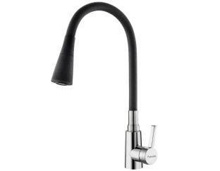 Змішувач кухонний Fabiano FKM 73 SS Flex Inox