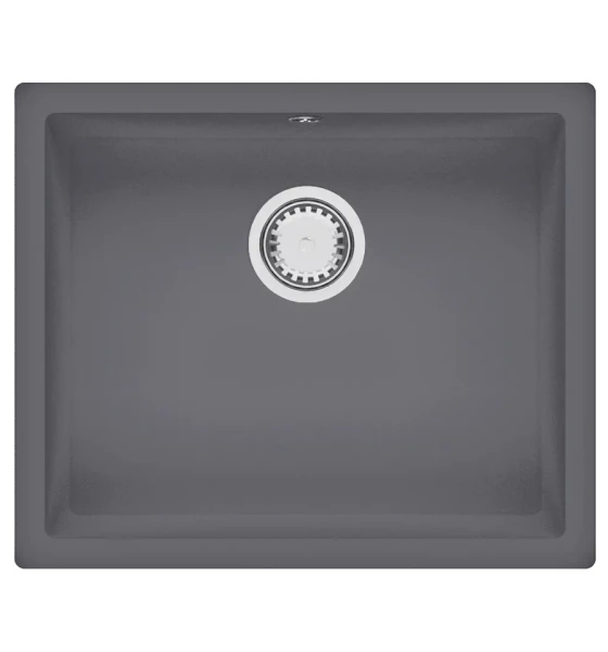 Кухонна мийка Fabiano Quadro 55x46 Titanium
