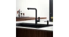 Змішувач кухонний Franke Neptune Evo (115.0711.725) чорний матовий Фото №4