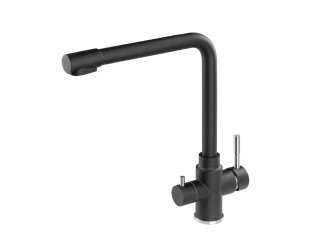 Смеситель GRANADO Badalona LUX Black Shine