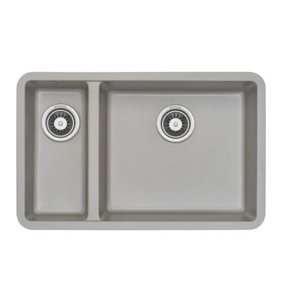 Мийка GRANADO Under top DOUBLE grey stone