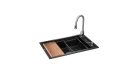 Кухонна станція GRANADO Basic Estella Black shine Фото №1