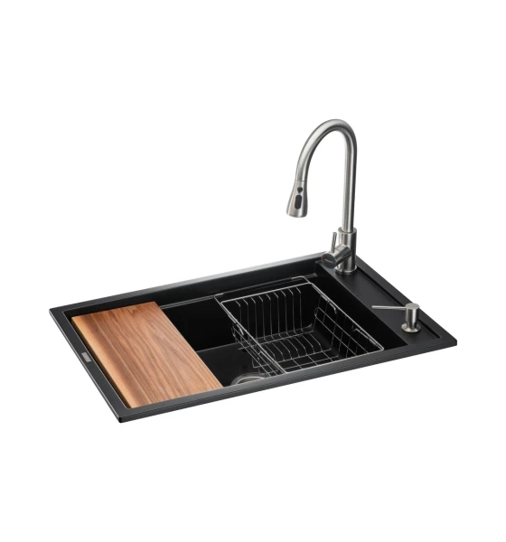 Кухонна станція GRANADO Basic Estella Black shine