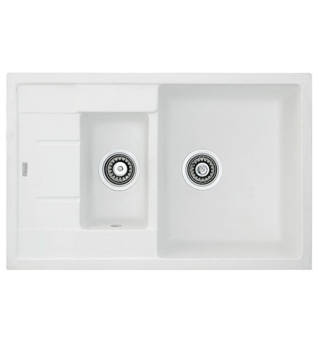 Кухонна мийка Fabiano Classic 78x50x15 Alpine White