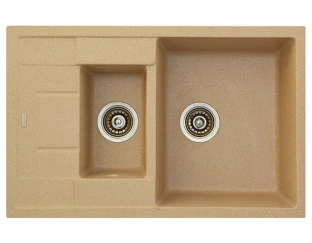 Кухонная мойка Fabiano Classic 78x50x15 Beige