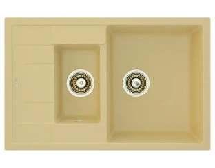 Кухонна мийка Fabiano Classic 78x50x15 Cream
