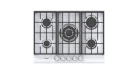Газовая варочная поверхность Fabiano FHG 8255 VGHT White Glass Фото №2