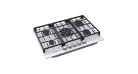 Газовая варочная поверхность Fabiano FHG 8255 VGHT White Glass Фото №3