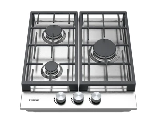 Газова варильна поверхня Fabiano FHG 8454 VGH Inox