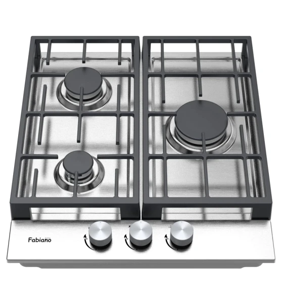 Газова варильна поверхня Fabiano FHG 8454 VGH Inox