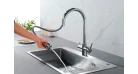 Змішувач кухонний Fabiano FKM 3122 Inox Фото №5