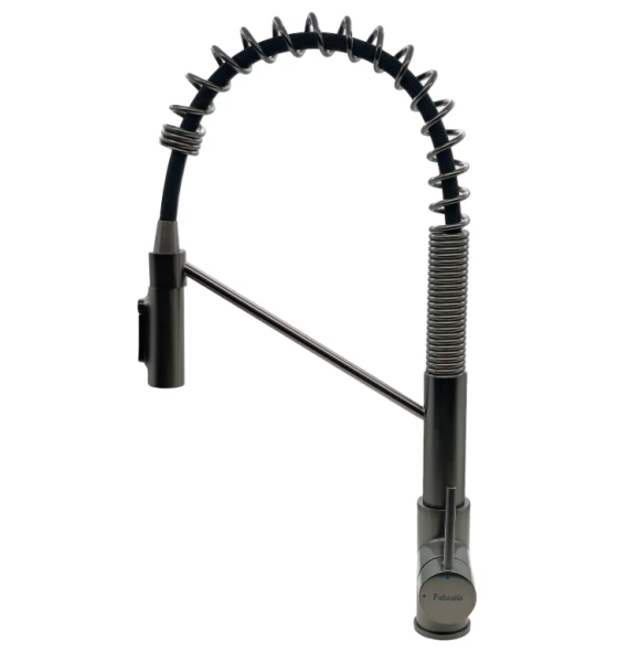 Змішувач кухонний Fabiano FKM 3128 Black Steel