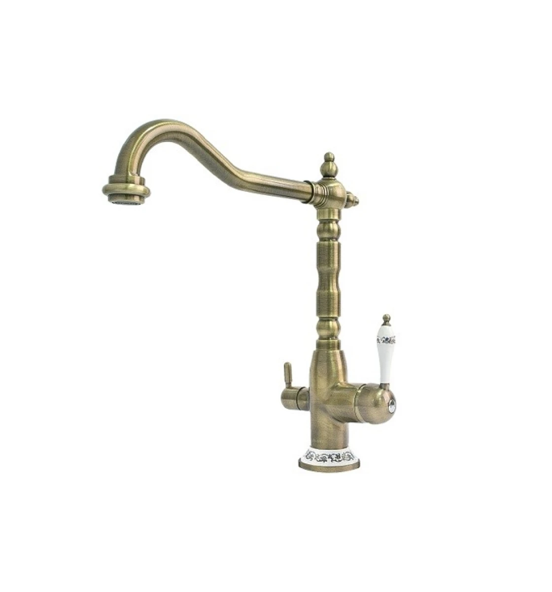 Змішувач кухонний Fabiano FKM 31.4 Brass-Antique