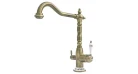 Змішувач кухонний Fabiano FKM 31.4 Brass-Antique Фото №1