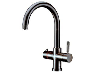 Смеситель кухонный Fabiano FKM 9840 Black Steel