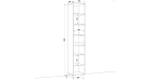 Шафа розпашна FLASHNIKA HOLD №2 (Німфея альба) (400мм x 380мм x 2200мм Фото №3