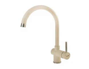Змішувач кухонний Fabiano FKM 39 S/Steel Cream