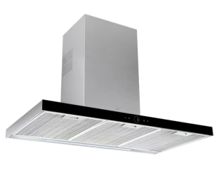 Витяжка кухонна Teka DLH 786 T (40487181) нержавіюча сталь / чорне скло