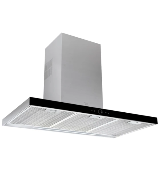Витяжка кухонна Teka DLH 786 T (40487181) нержавіюча сталь / чорне скло