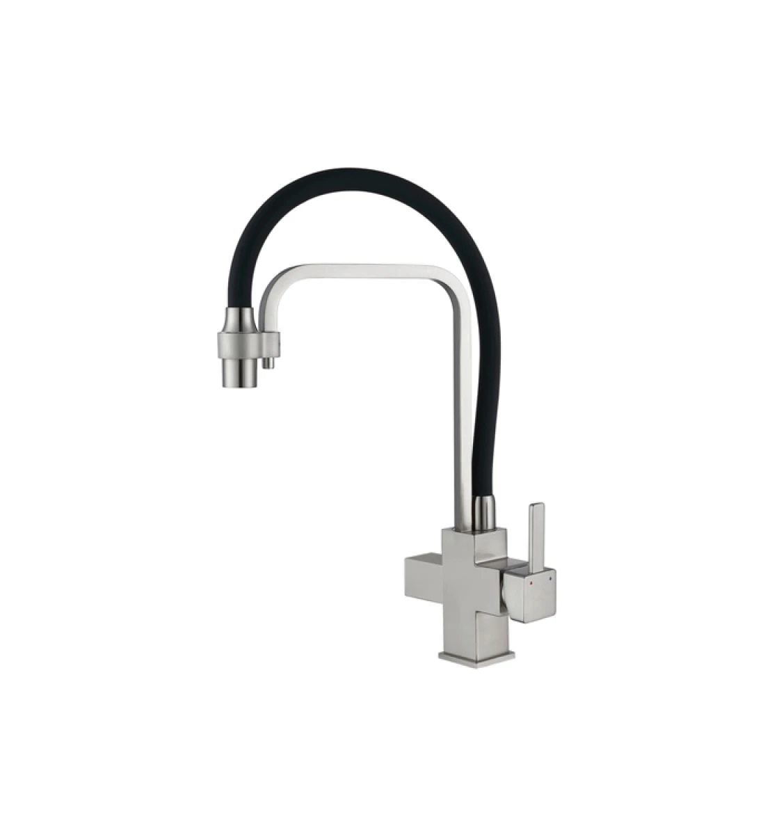 Змішувач кухонний Fabiano FKM 31.11 Inox Black 02