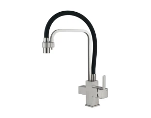 Змішувач кухонний Fabiano FKM 31.11 Inox Black 02