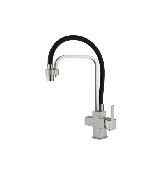 Змішувач кухонний Fabiano FKM 31.11 Inox Black 02