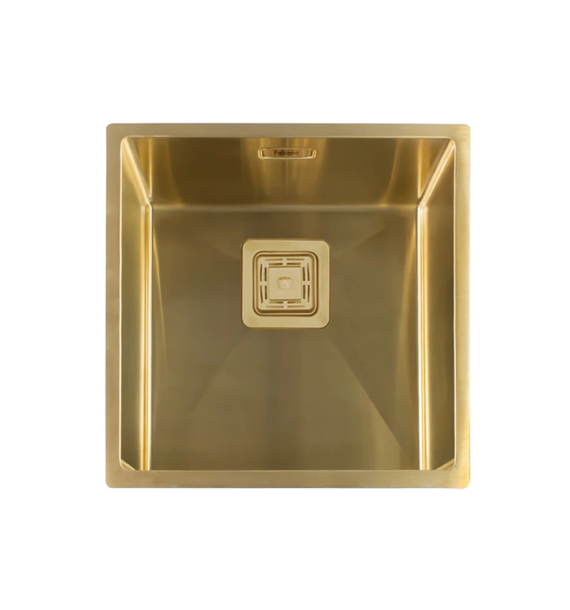 Кухонная мойка Fabiano Quadro 44 Nano Gold
