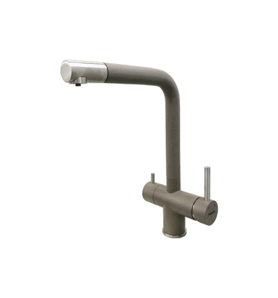 Змішувач кухонний Fabiano FKM 31.16 P SS Beton