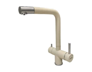 Змішувач кухонний Fabiano FKM 31.16P SS Cream