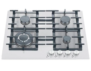 Газовая варочная поверхность Fabiano FHG 14-44 GH-T White Glass