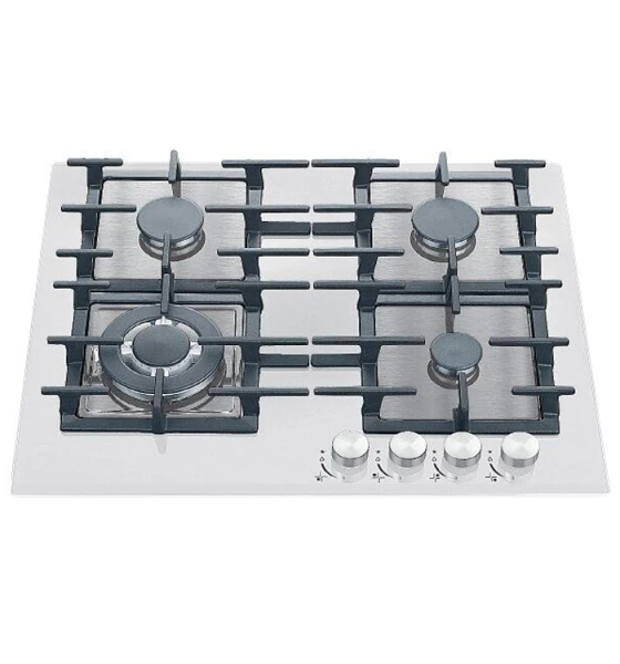 Газовая варочная поверхность Fabiano FHG 14-44 GH-T White Glass
