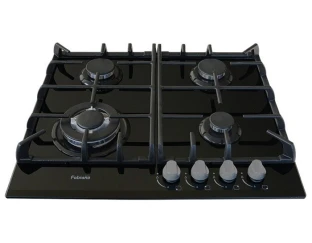 Газова варильна поверхня Fabiano FHG 10-44 GH-T Black Glass