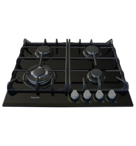 Газова варильна поверхня Fabiano FHG 10-44 GH-T Black Glass
