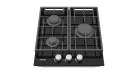 Газовая варочная поверхность Fabiano FHG 8453 VGH Black Glass Фото №1