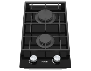 Газова варильна поверхня Fabiano FHG 862 VGH Black Glass