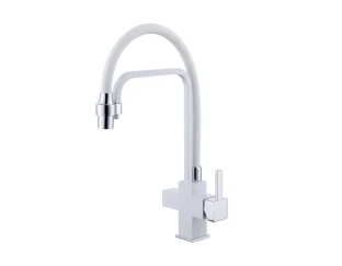 Змішувач кухонний Fabiano FKM 31.11 Alpine White 02