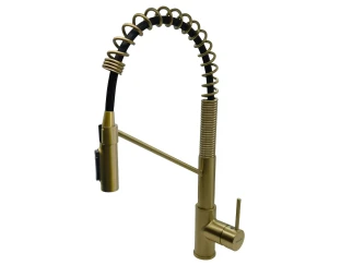 Змішувач кухонний Fabiano FKM 3128 Light Gold