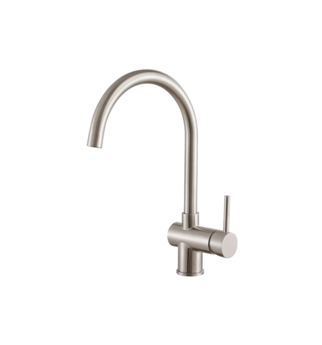 Смеситель кухонный Fabiano FKM 39 S/Steel Inox