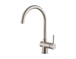 Змішувач кухонний Fabiano FKM 39 S/Steel Inox