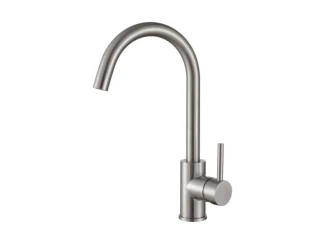 Змішувач кухонний Fabiano FKM-41 S/Steel Inox