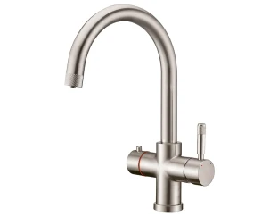 Смеситель кухонный Fabiano FKM 9840 Inox