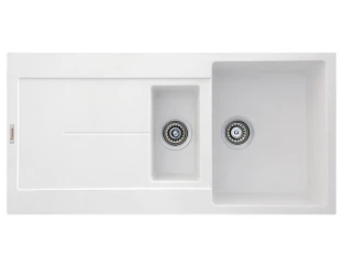 Кухонна мийка Fabiano Quadro 100x50x15 Alpine White