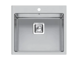 Кухонная мойка Fabiano Quadro TOP 56 R10 (560x510) 1,20 мм