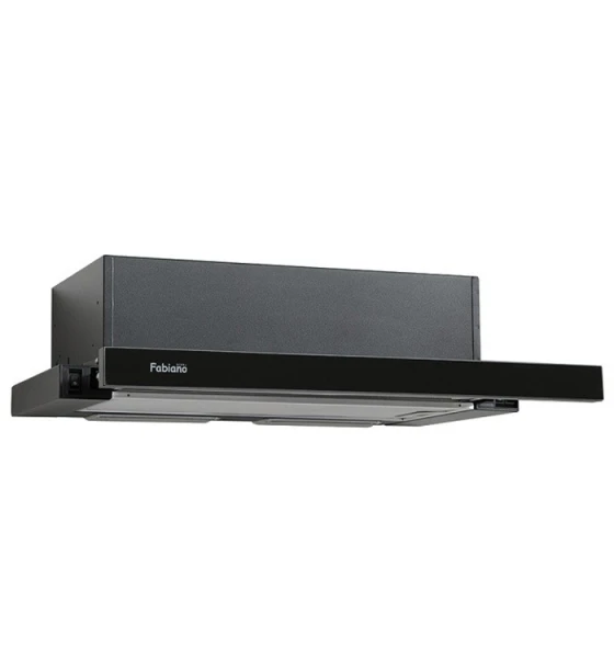 Вытяжка кухонная Fabiano Slim 60 Lux Black Glass