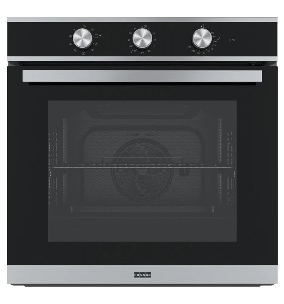 Электрический духовой шкаф Franke Smart FSM 82 H XS (116.0605.987) черное стекло/нержавеющая сталь
